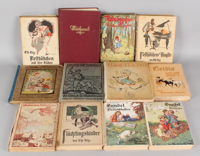 Verzameling Duitse antquarische boeken