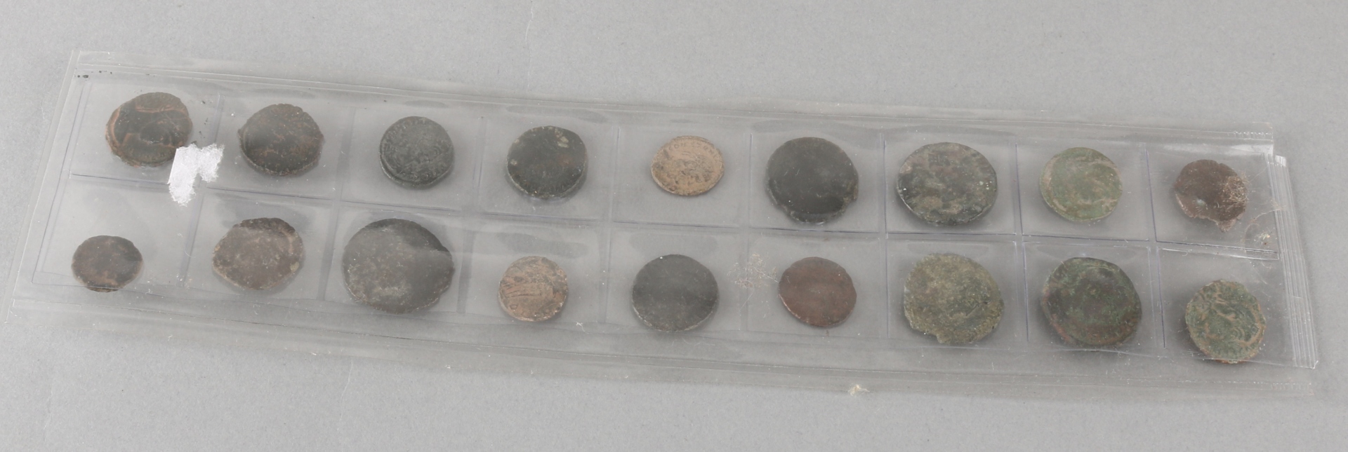 18 Romeinse munten