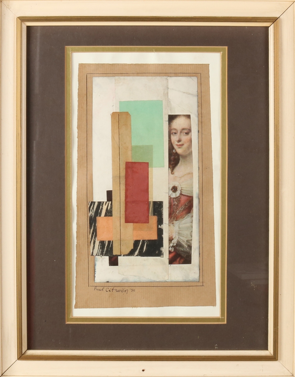 Paul Citroen, Collage kubistisch