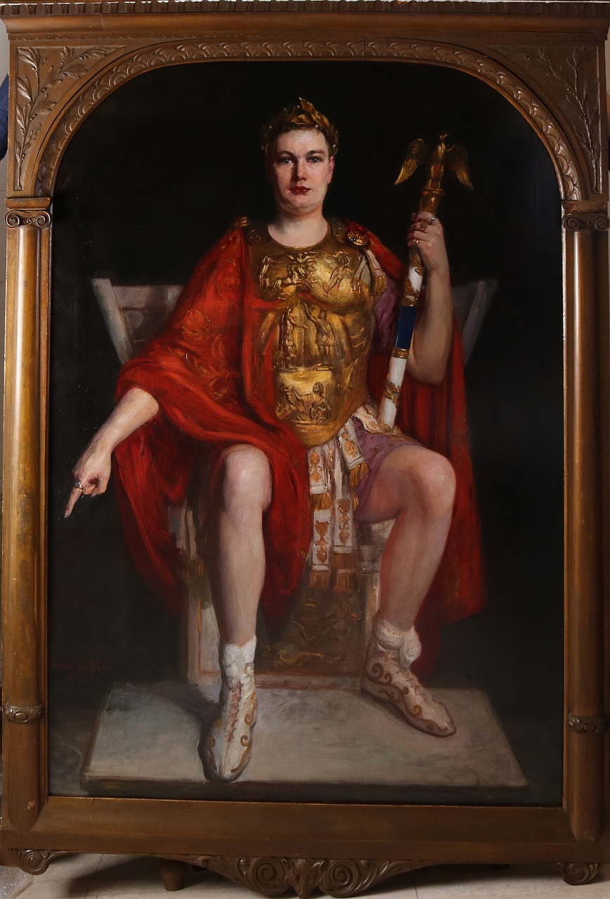 A. van Welie, Portret Romeinse keizer Nero