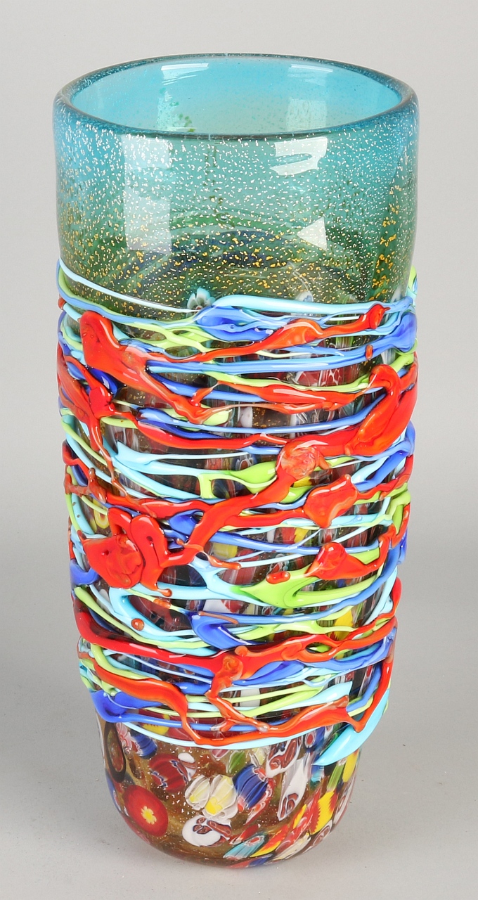 Moderne glazen vaas