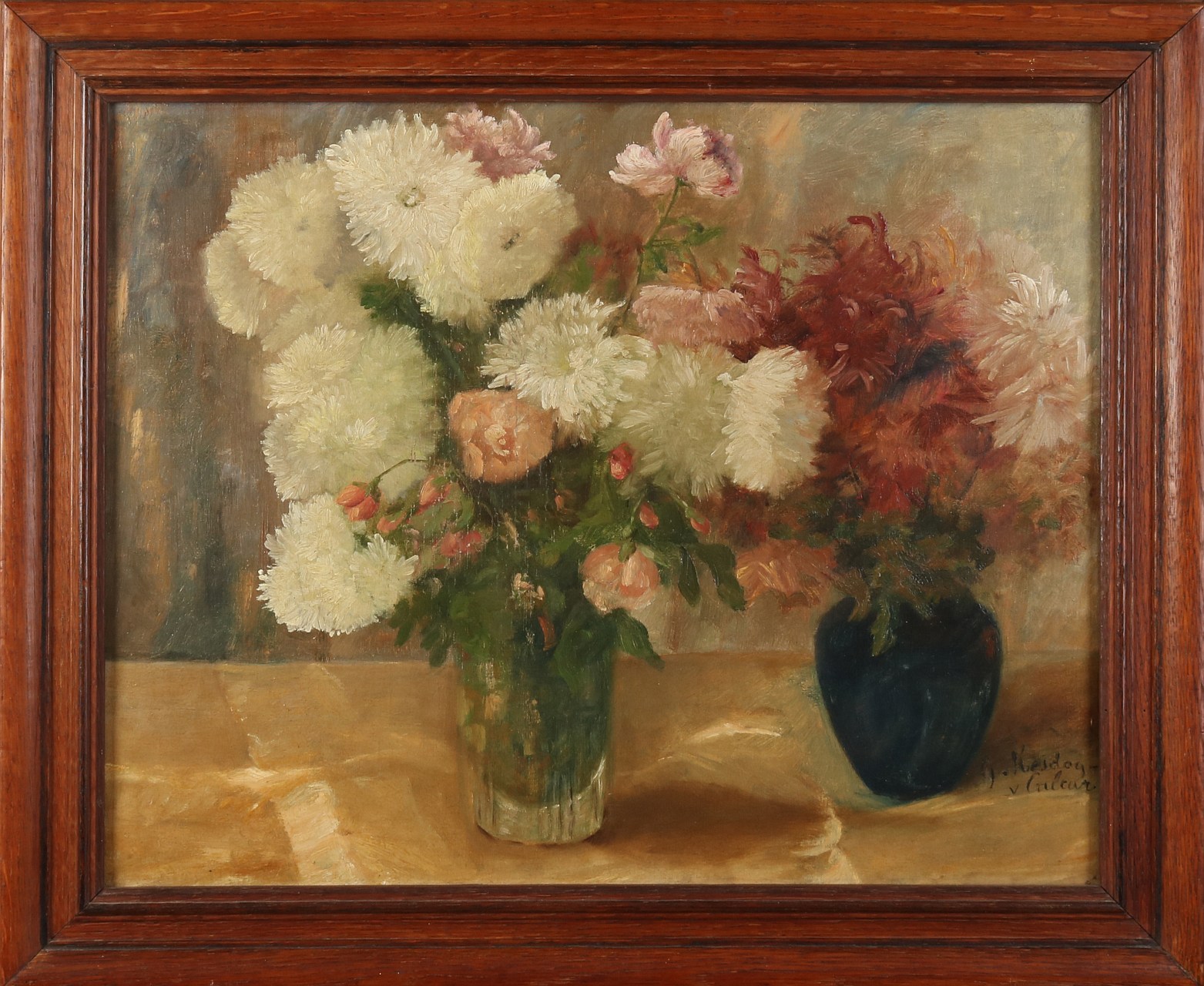 Geesje Mesdag-van Calcar, Twee vazen met bloemen