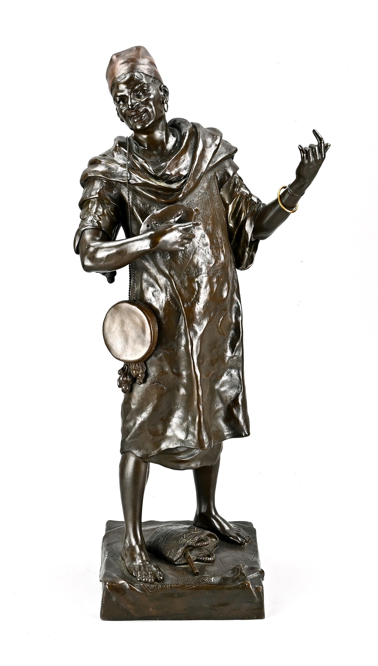 E. Picault, bronzen figuur