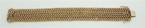 Gouden armband breed