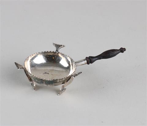 Zilveren miniatuur comfoor, ca 1730