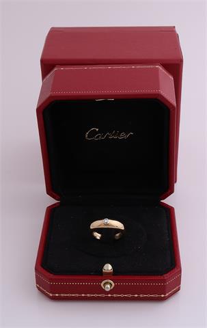 Gouden ring met diamant, Cartier