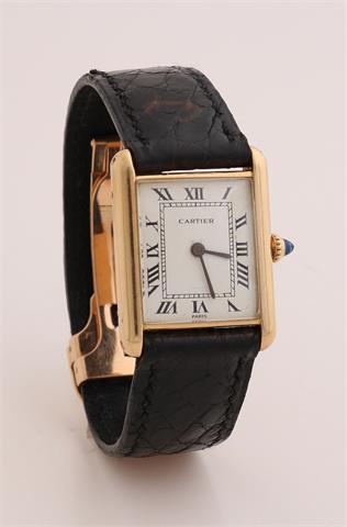 Gouden Cartier horloge