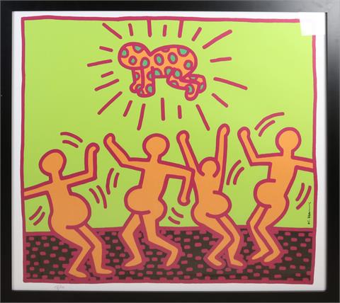 Keith Haring, Dansende zwangere dames