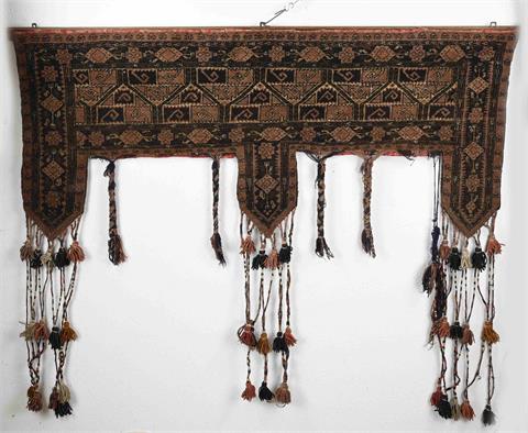 Antiek Afghaans Perzisch wandkleed, 135 x 171 cm.